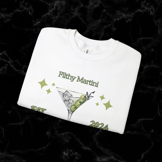 Imagin Vibes: Filthy Martini Social Club Sweatshirt Sweatshirt Printify