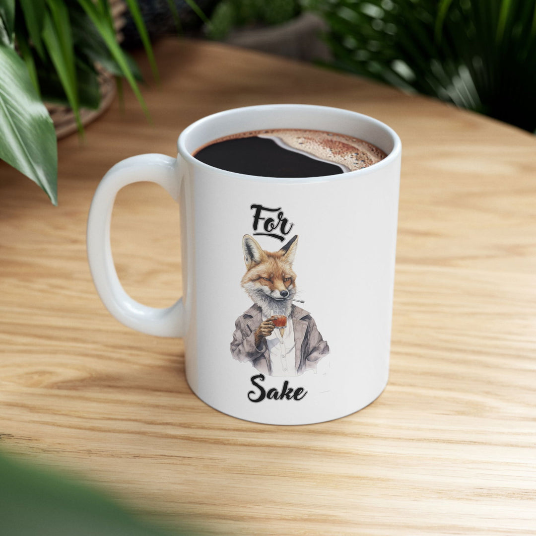 Imagin Vibes: For Fox Sake Mug Mug Printify