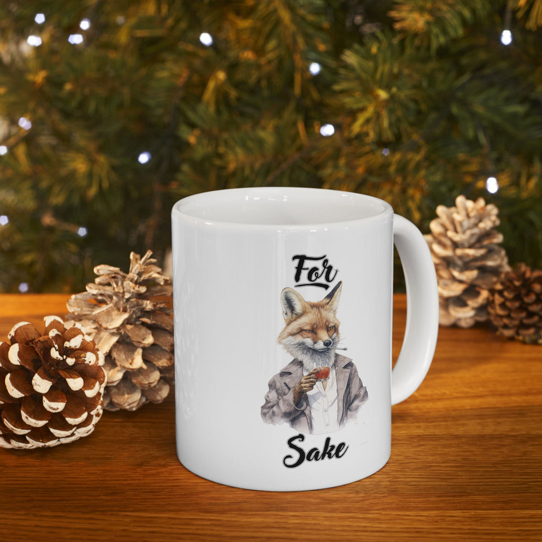 Imagin Vibes: For Fox Sake Mug Mug Printify 11oz