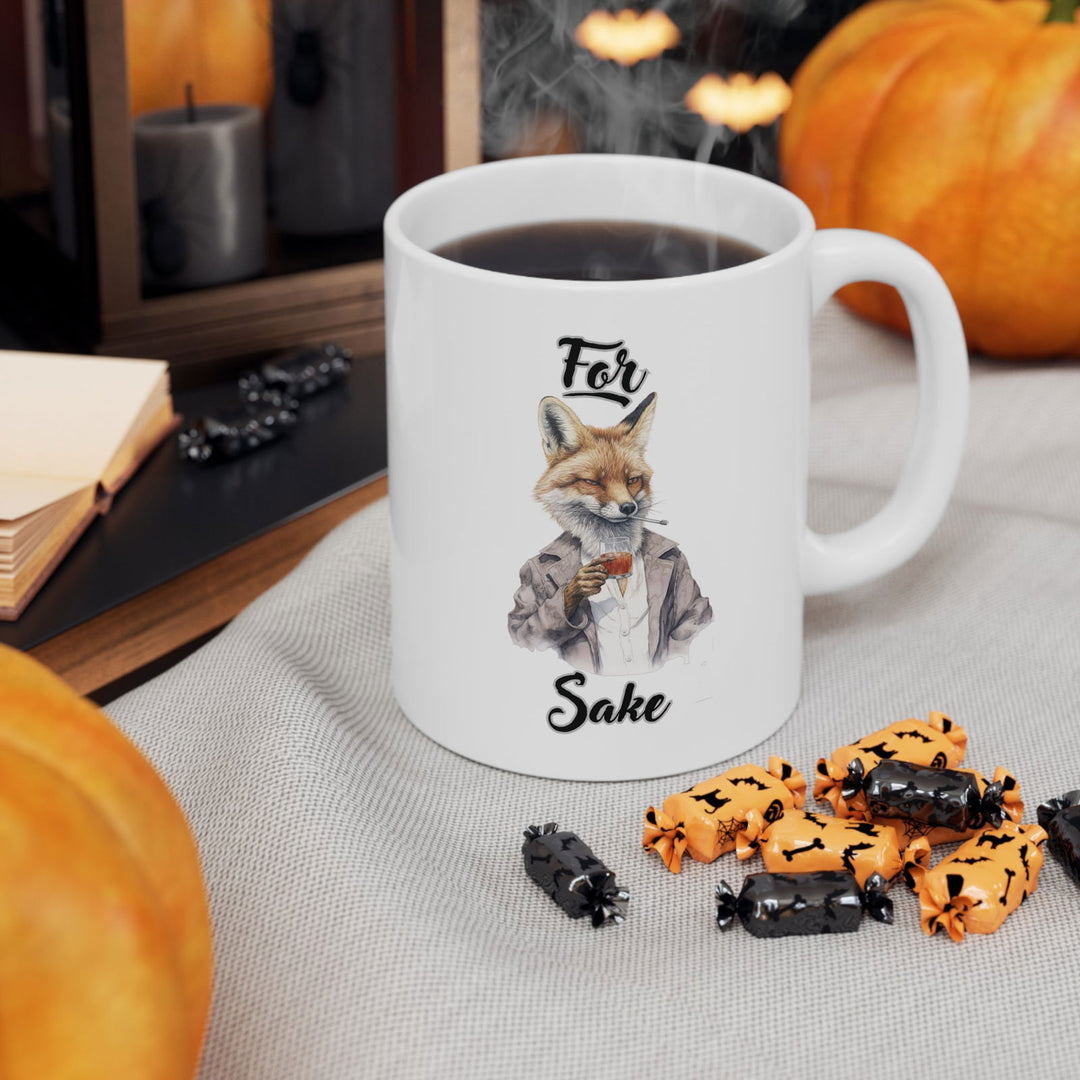 Imagin Vibes: For Fox Sake Mug Mug Printify