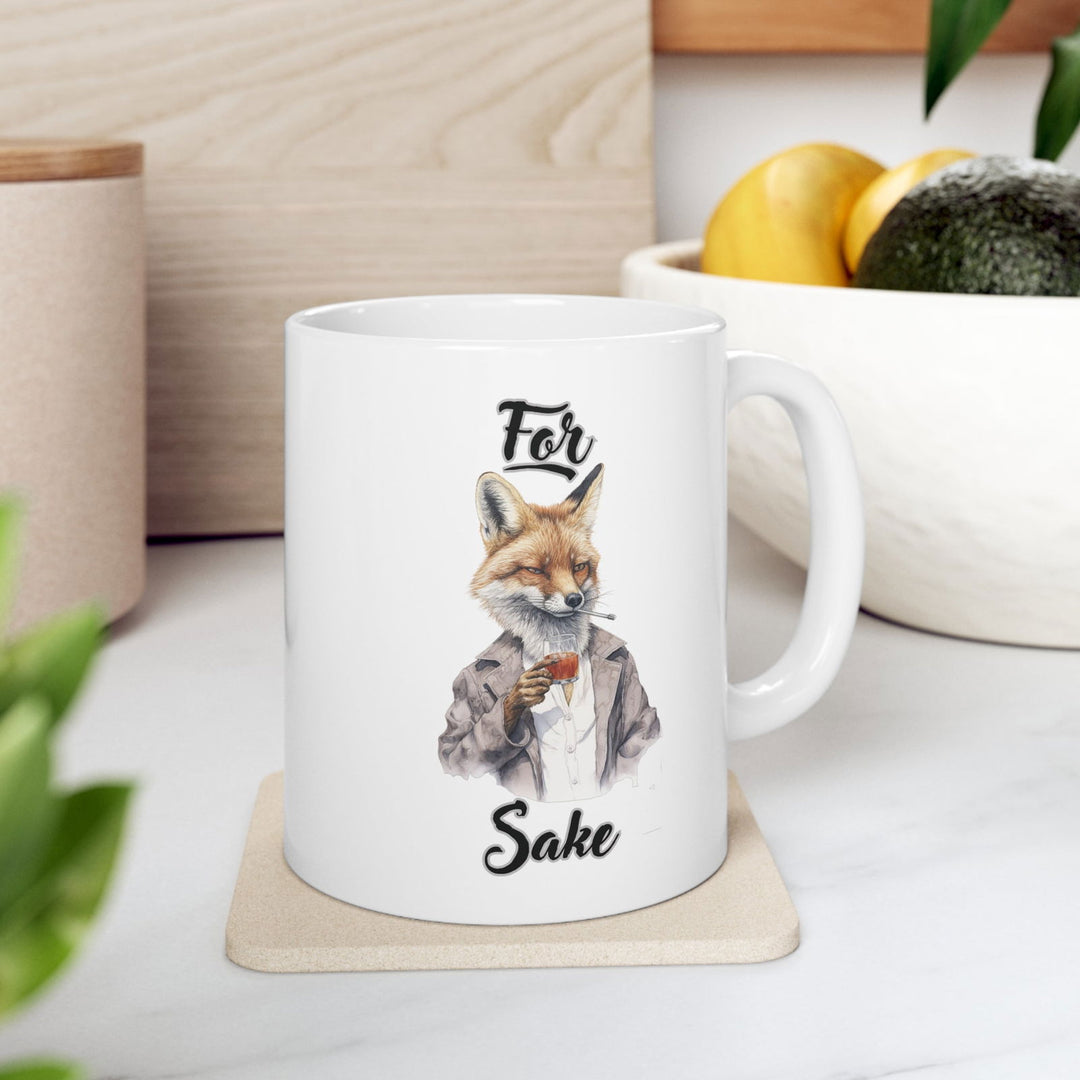 Imagin Vibes: For Fox Sake Mug Mug Printify