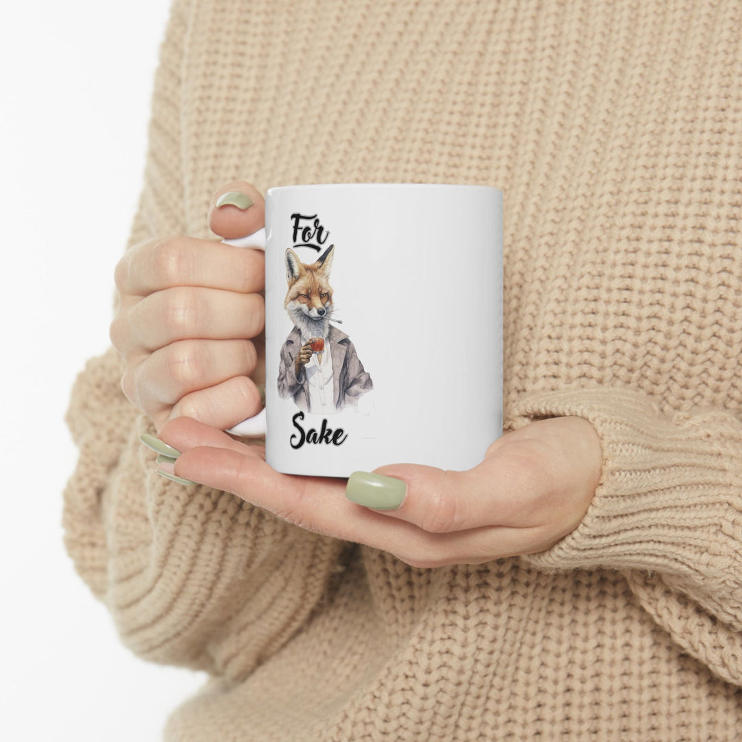 Imagin Vibes: For Fox Sake Mug Mug Printify