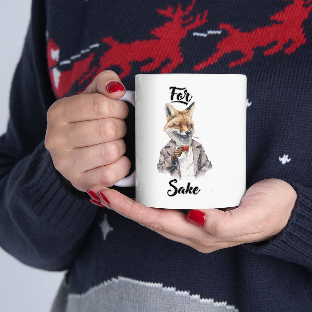 Imagin Vibes: For Fox Sake Mug Mug Printify
