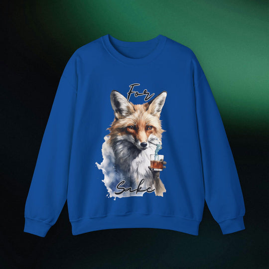 Imagin Vibes: For Fox Sake Sweatshirt 2 Sweatshirt Printify S Royal