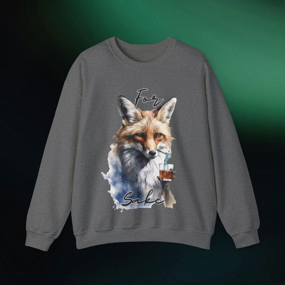 Imagin Vibes: For Fox Sake Sweatshirt 2 Sweatshirt Printify S Graphite Heather