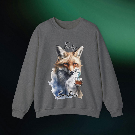 Imagin Vibes: For Fox Sake Sweatshirt 2 Sweatshirt Printify S Graphite Heather