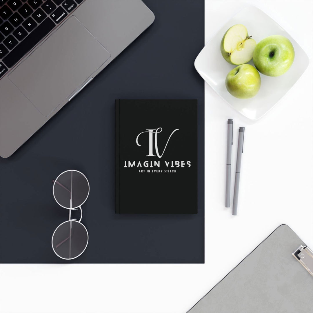 Imagin Vibes Notebook: A5 Personalized Journal (Graph, Lined, Blank) Paper products Printify