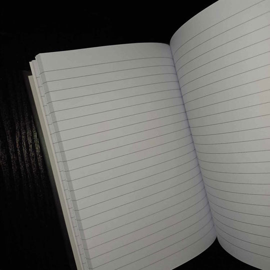 Imagin Vibes Notebook: A5 Personalized Journal (Graph, Lined, Blank) Paper products Printify