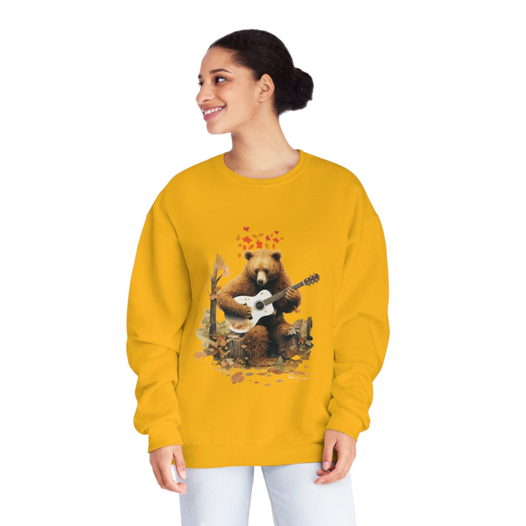 Imagin Vibes: Rock Fall in Style - Bear Guitar Sweatshirt - Imagin Vibes - 