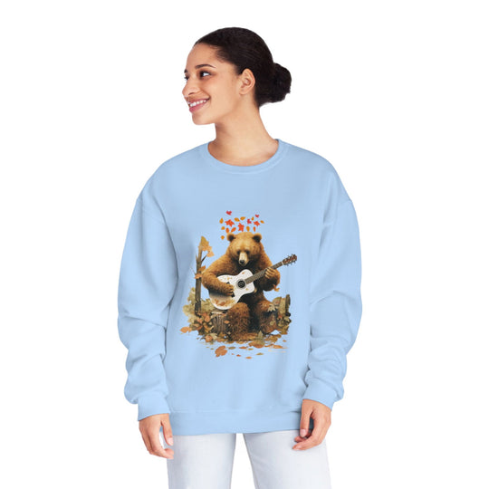 Imagin Vibes: Rock Fall in Style - Bear Guitar Sweatshirt - Imagin Vibes - 