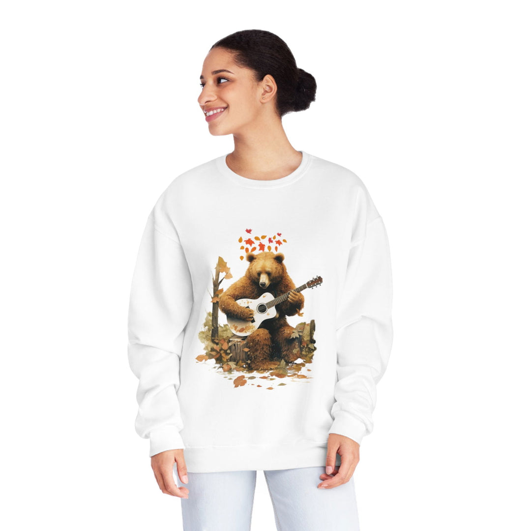 Imagin Vibes: Rock Fall in Style - Bear Guitar Sweatshirt - Imagin Vibes - 