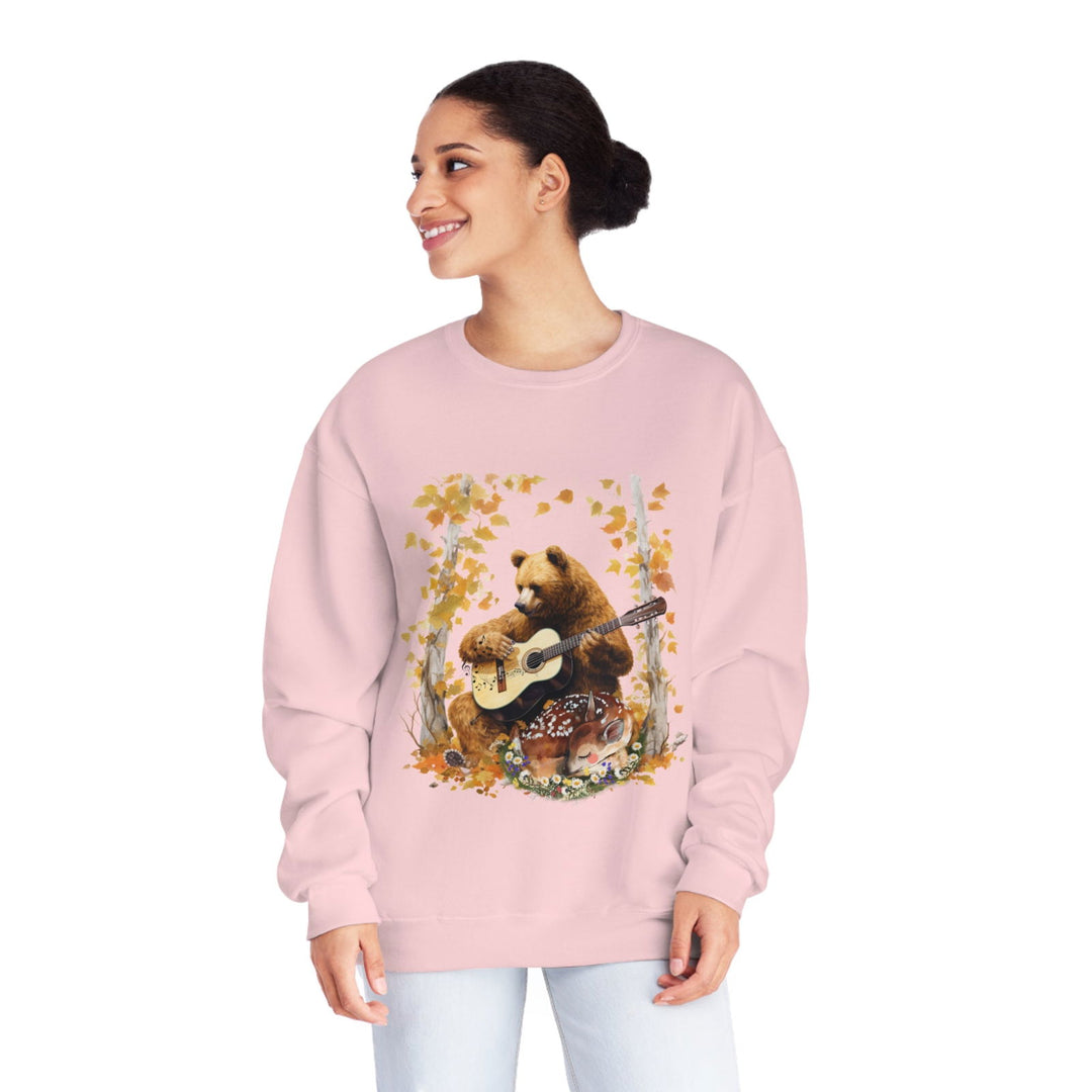 Imagin Vibes: Rock Fall in Style - Bear Guitar Sweatshirt - Imagin Vibes - 