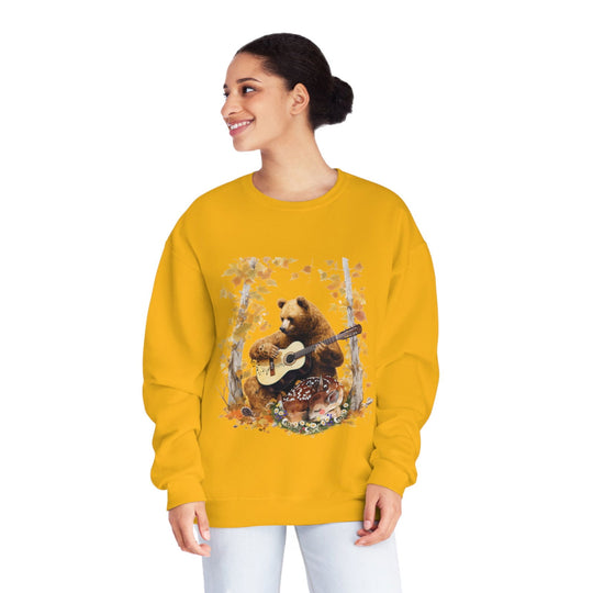 Imagin Vibes: Rock Fall in Style - Bear Guitar Sweatshirt - Imagin Vibes - 