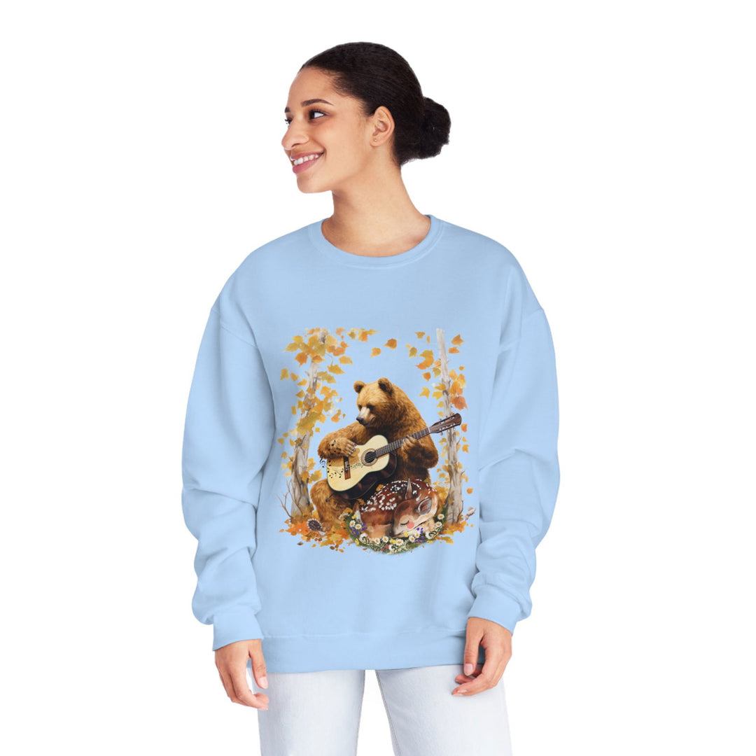 Imagin Vibes: Rock Fall in Style - Bear Guitar Sweatshirt - Imagin Vibes - 