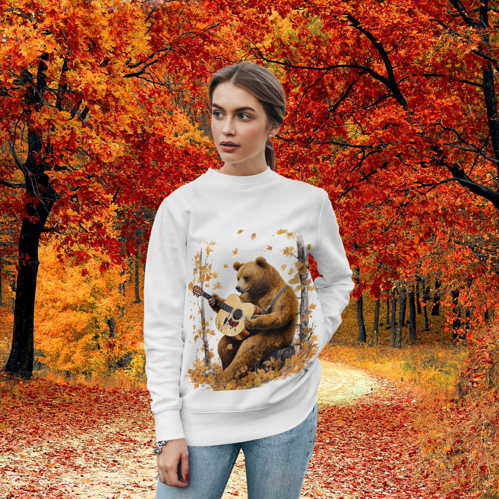 Imagin Vibes: Rock Fall in Style - Bear Guitar Sweatshirt - Imagin Vibes - 