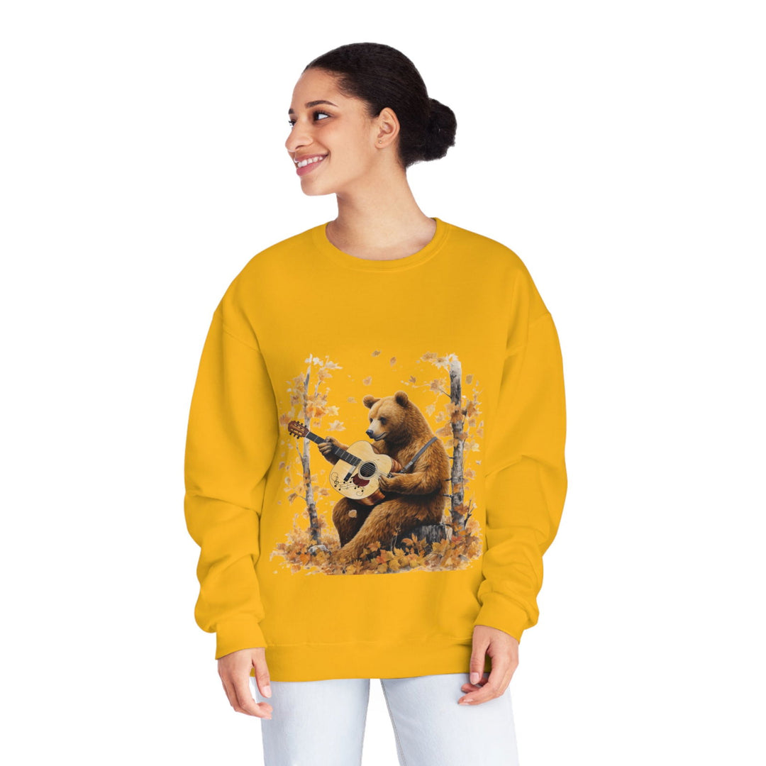 Imagin Vibes: Rock Fall in Style - Bear Guitar Sweatshirt - Imagin Vibes - 