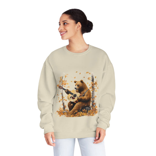 Imagin Vibes: Rock Fall in Style - Bear Guitar Sweatshirt - Imagin Vibes - 