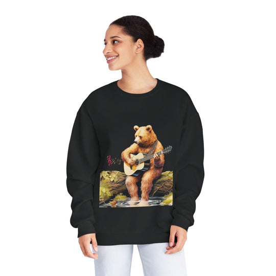 Imagin Vibes: Rock Fall in Style - Bear Guitar Sweatshirt - Imagin Vibes - 