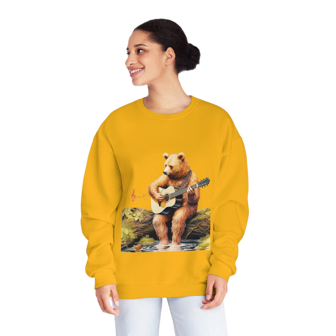 Imagin Vibes: Rock Fall in Style - Bear Guitar Sweatshirt - Imagin Vibes - 