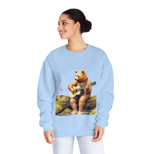 Imagin Vibes: Rock Fall in Style - Bear Guitar Sweatshirt - Imagin Vibes - 