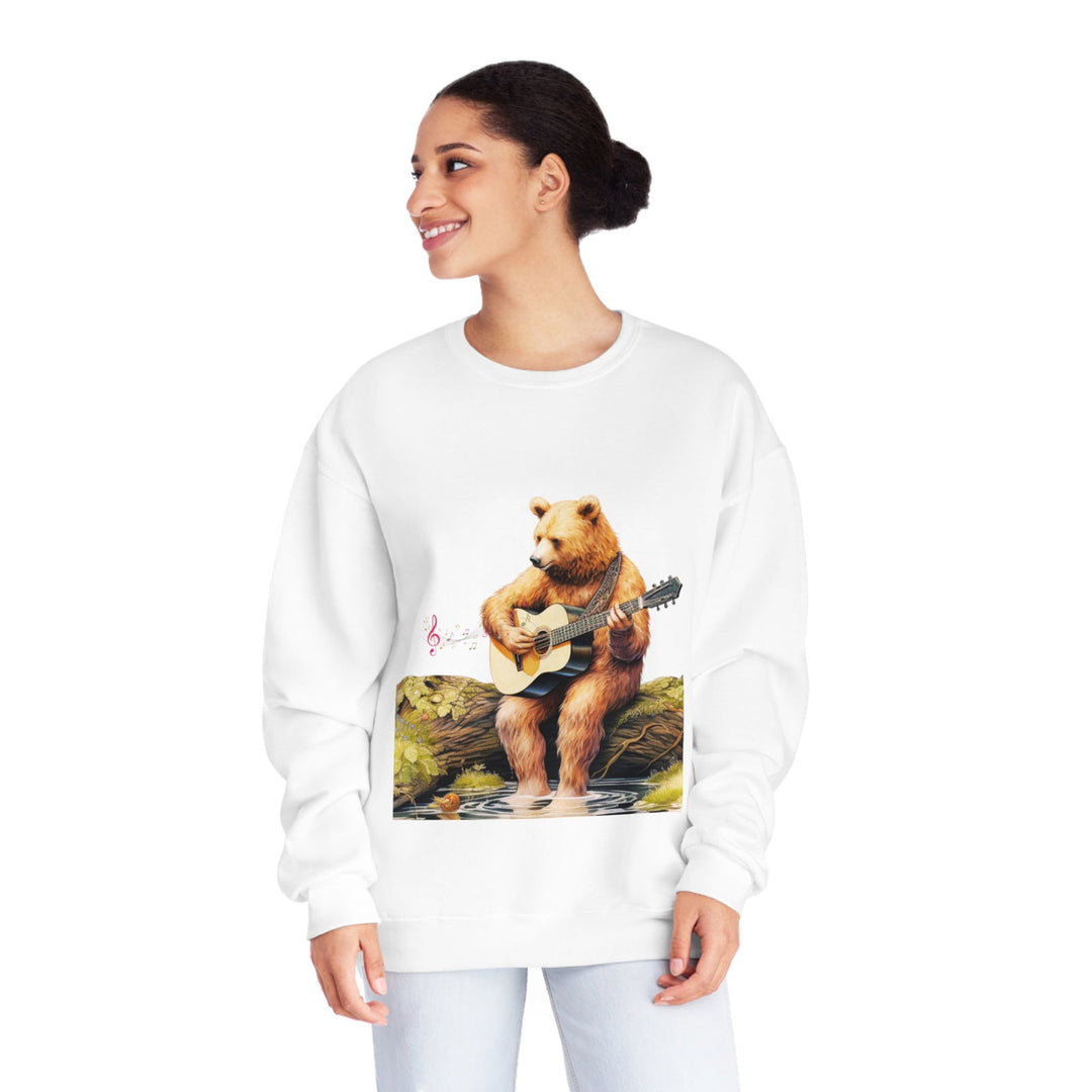 Imagin Vibes: Rock Fall in Style - Bear Guitar Sweatshirt - Imagin Vibes - 