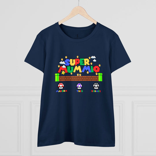 "Super Mummio" Mom T-Shirt T-Shirt Printify