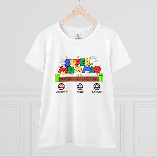 "Super Mummio" Mom T-Shirt T-Shirt Printify