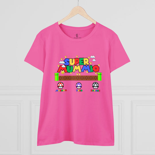 "Super Mummio" Mom T-Shirt T-Shirt Printify
