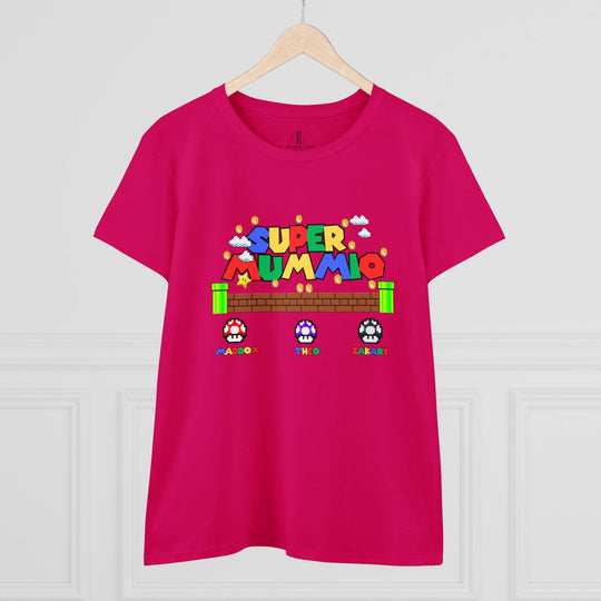 "Super Mummio" Mom T-Shirt T-Shirt Printify