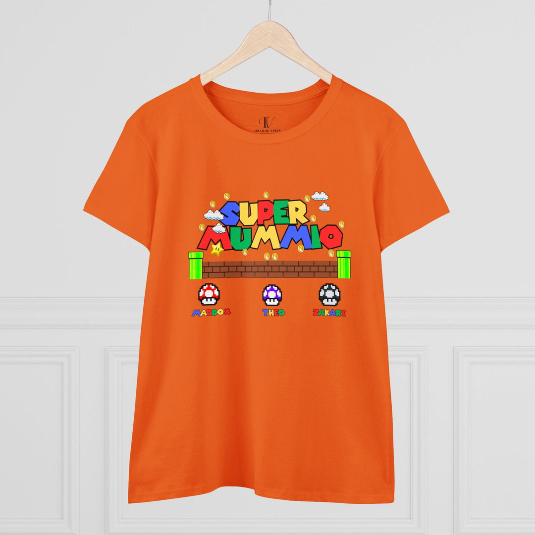 "Super Mummio" Mom T-Shirt T-Shirt Printify