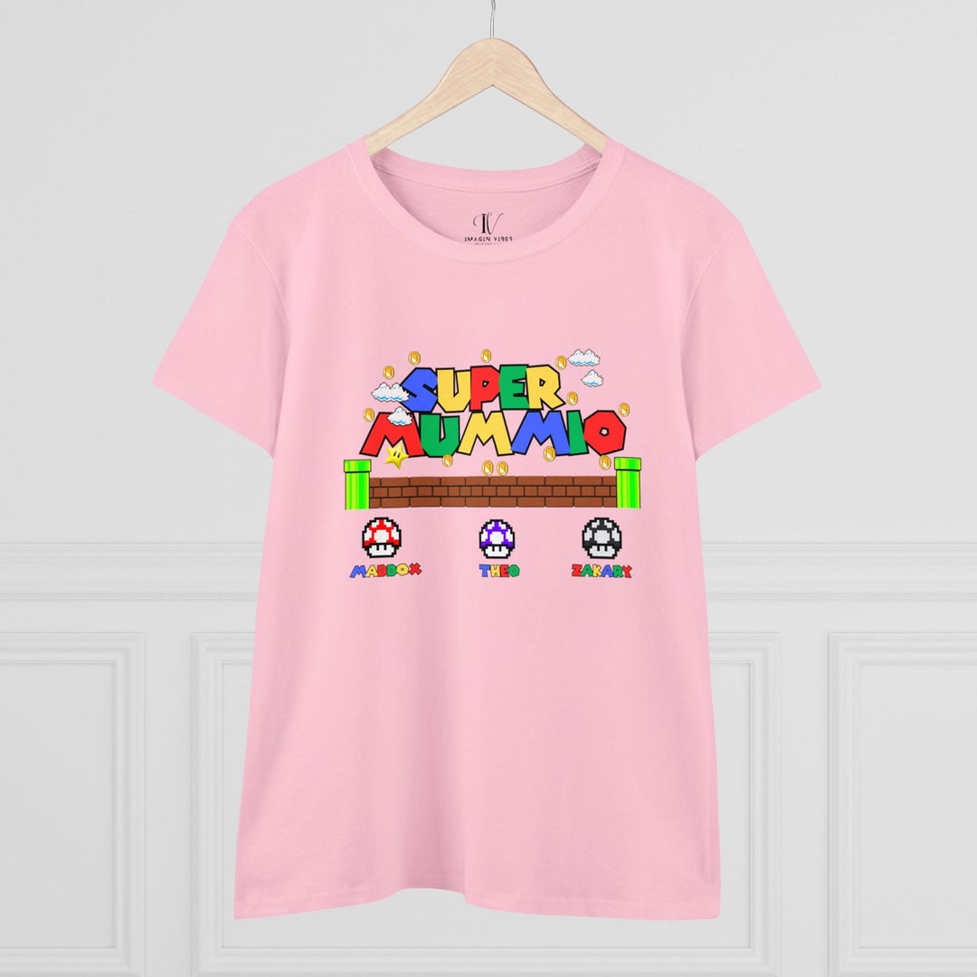 "Super Mummio" Mom T-Shirt T-Shirt Printify