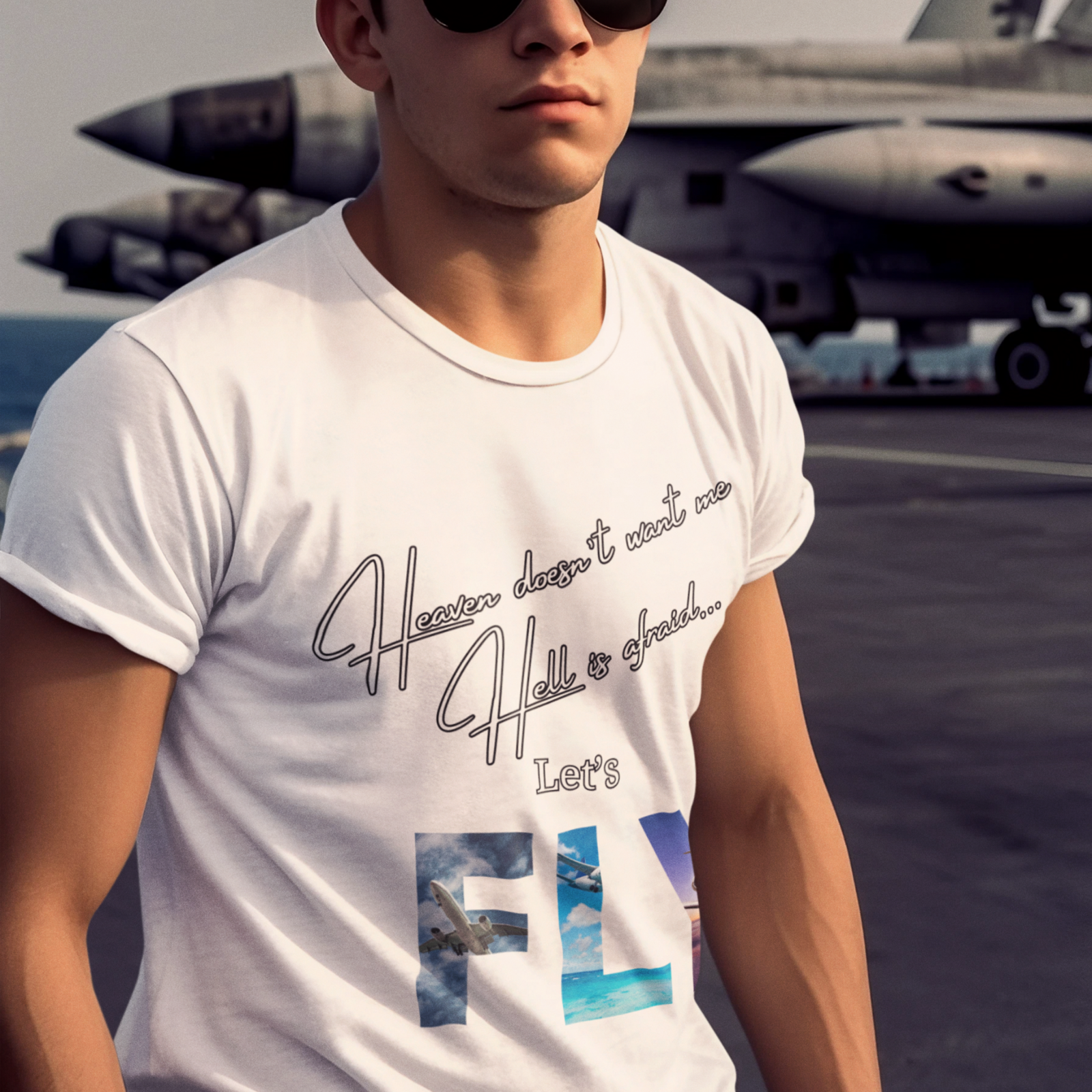 Imagin Vibes: Take Flight: Dreamy Airplane T-Shirt - Imagin Vibes - 