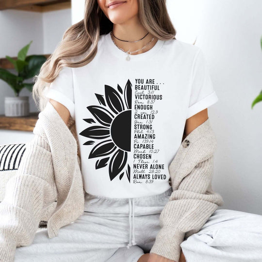 Inspirational Faith T-Shirt: You Are... - Imagin Vibes - 