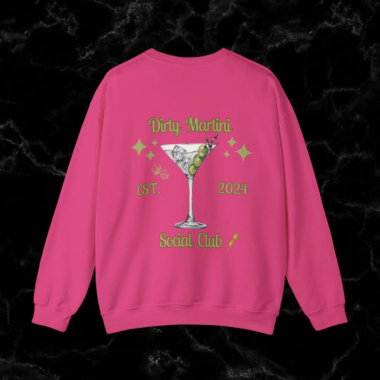 Ladies' Night Out Sweatshirt: Dirty Martini Social Club Sweatshirt Printify