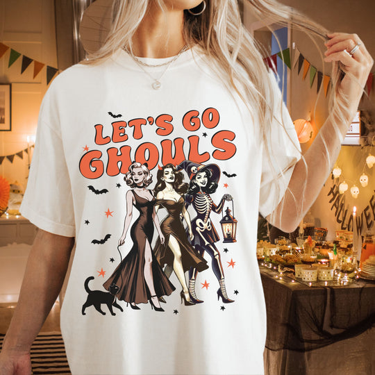 Let's Go Ghouls: Spooky Halloween T-Shirt