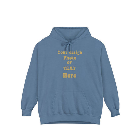 Luxury Hoodie - Personalize with Your Design, Photo, or Text | Greatest Comfort Hoodie Printify Blue Jean S