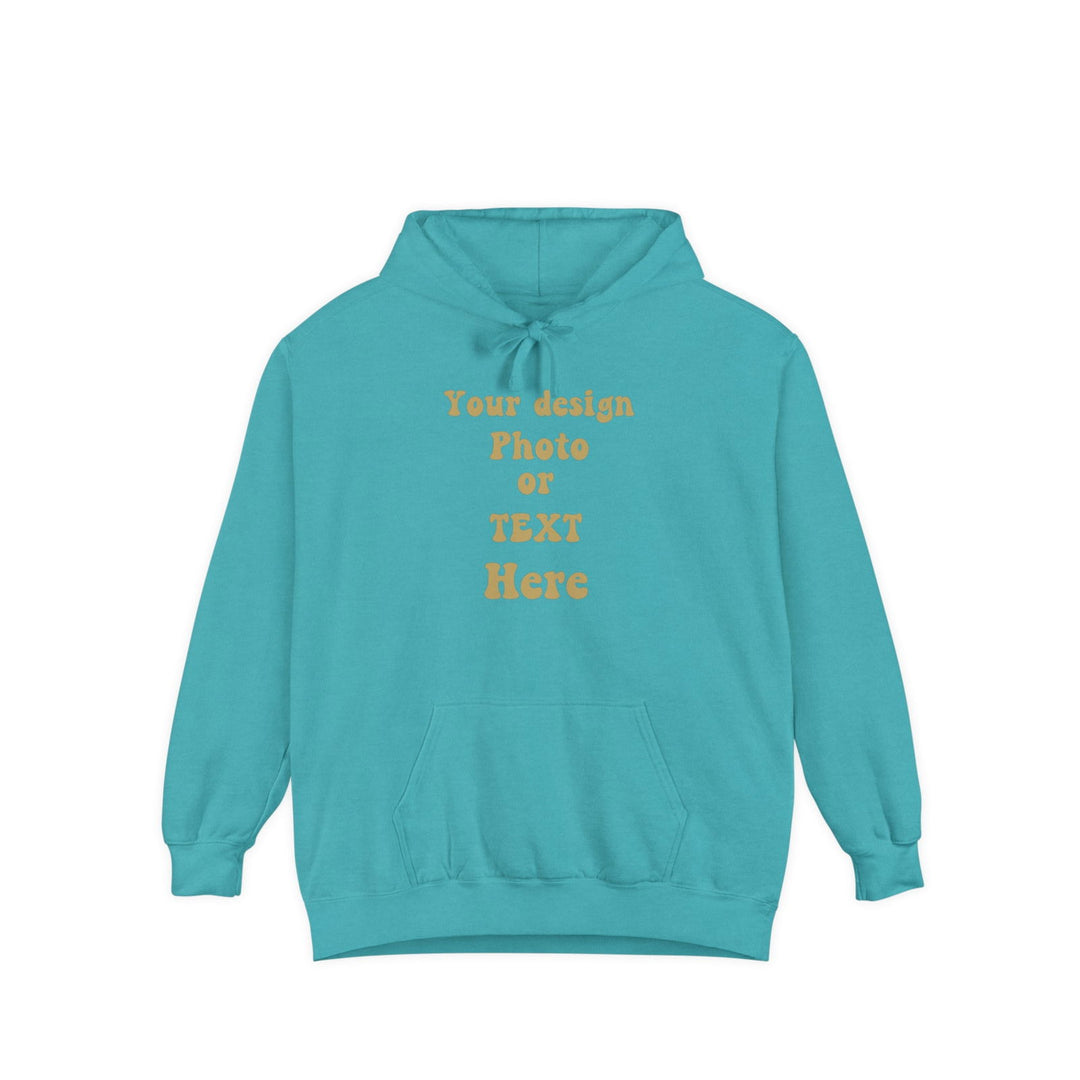 Luxury Hoodie - Personalize with Your Design, Photo, or Text | Greatest Comfort Hoodie Printify Seafoam S
