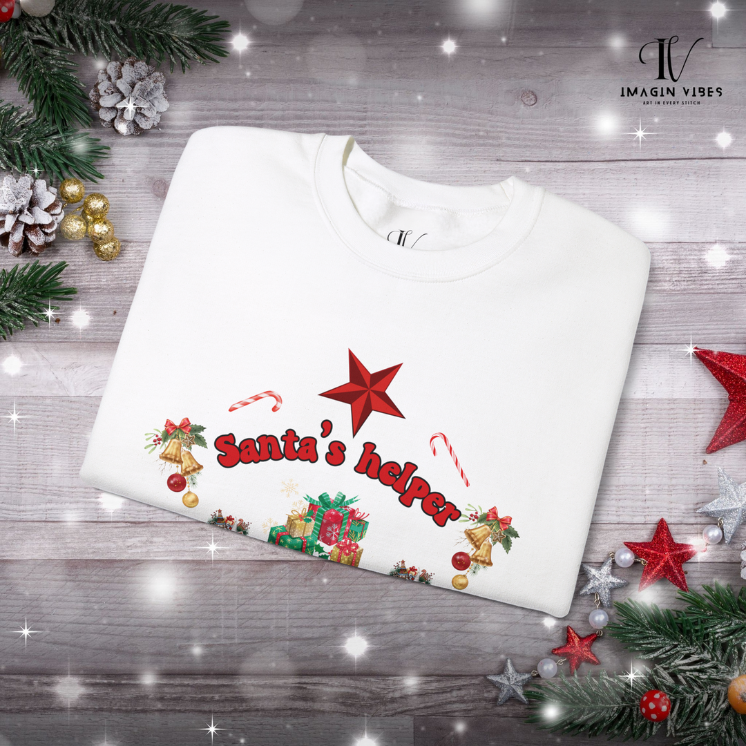 Matching Family Christmas Cheer: Santa's Helper Sweatshirt - Imagin Vibes - 