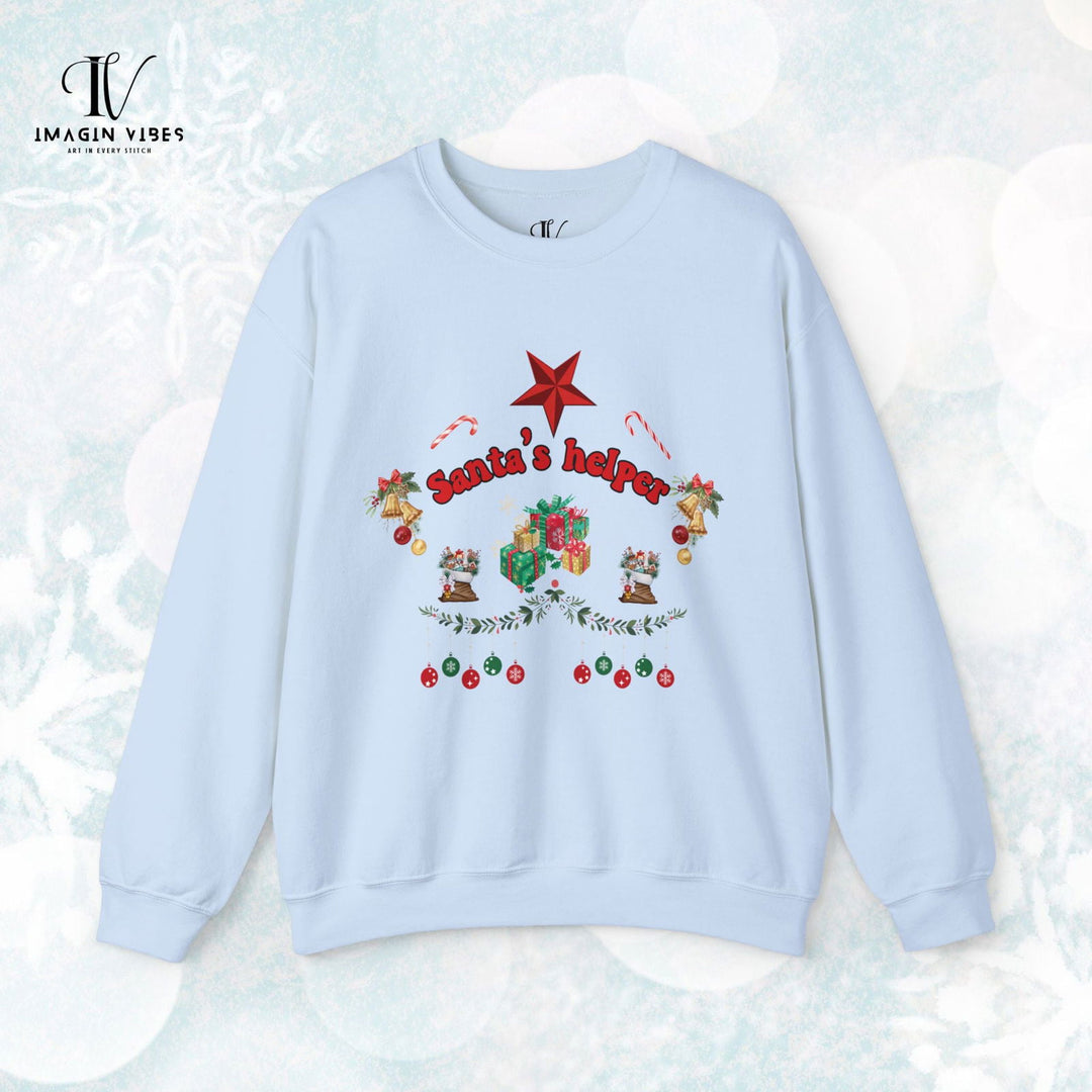 Matching Family Christmas Cheer: Santa's Helper Sweatshirt - Imagin Vibes - 