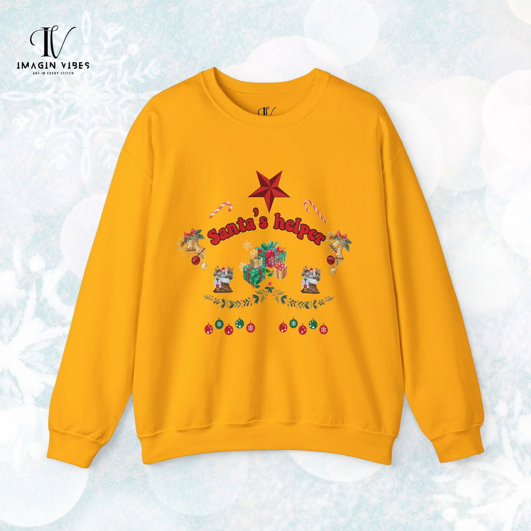 Matching Family Christmas Cheer: Santa's Helper Sweatshirt - Imagin Vibes - 