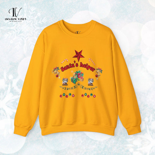 Matching Family Christmas Cheer: Santa's Helper Sweatshirt - Imagin Vibes - 