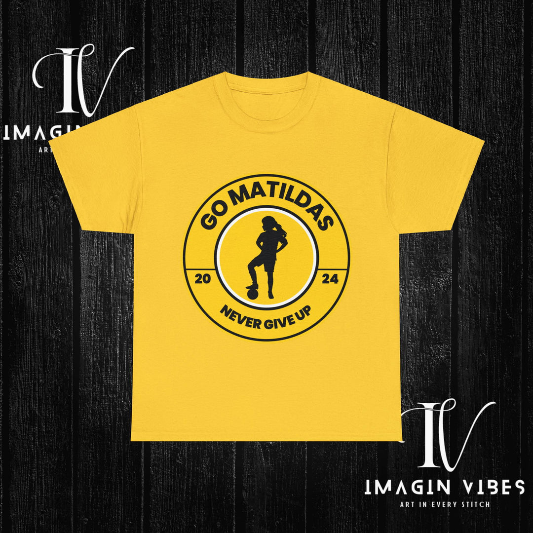 Matildas Mania: Women's Soccer Tee T-Shirt Printify Daisy S