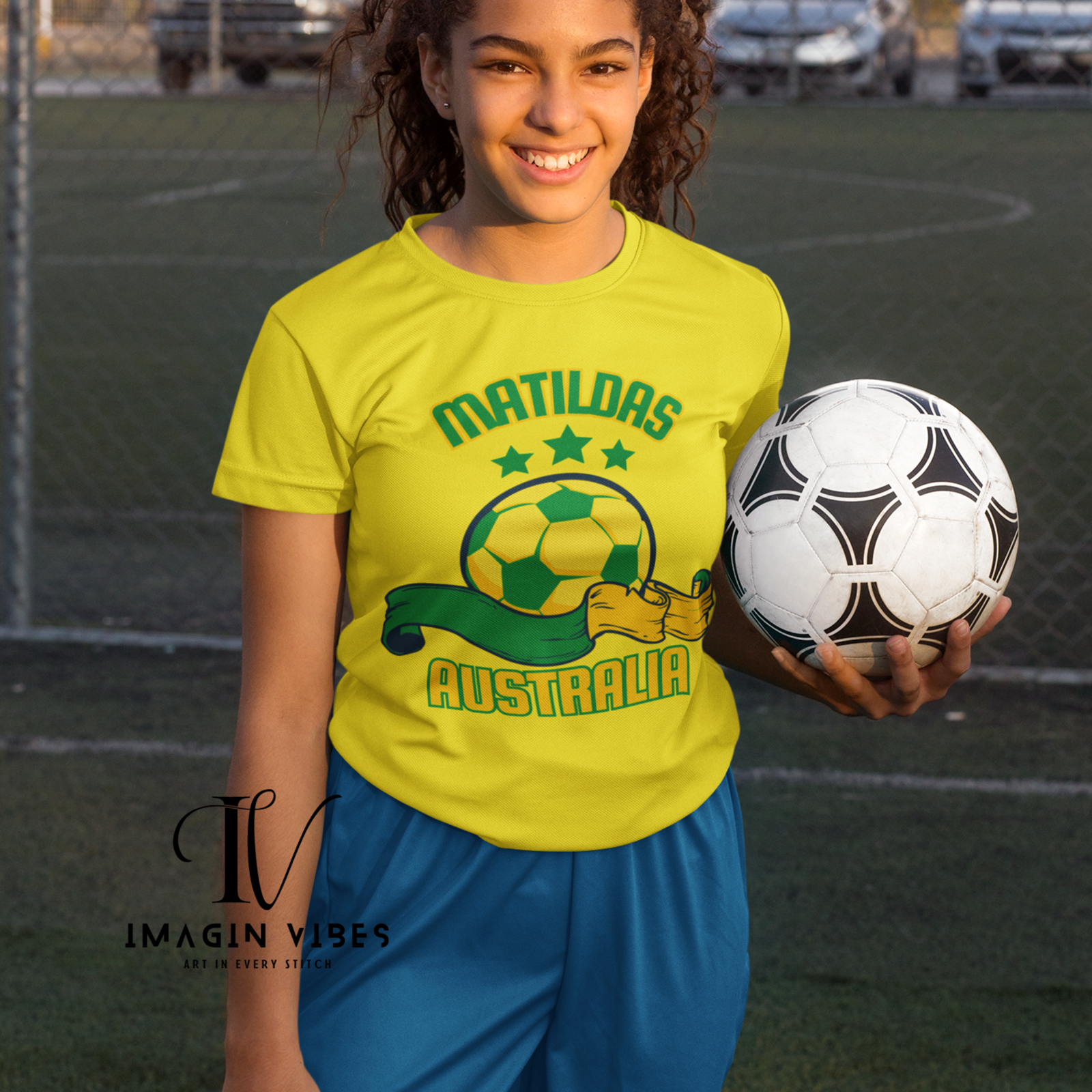 Matildas: Women's Soccer Australia Tee T-Shirt Printify