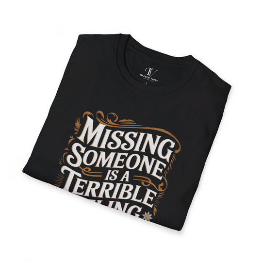 Graphic Tee - Humorous 'MISSING SOMEONE SNIPER' T-Shirt Printify