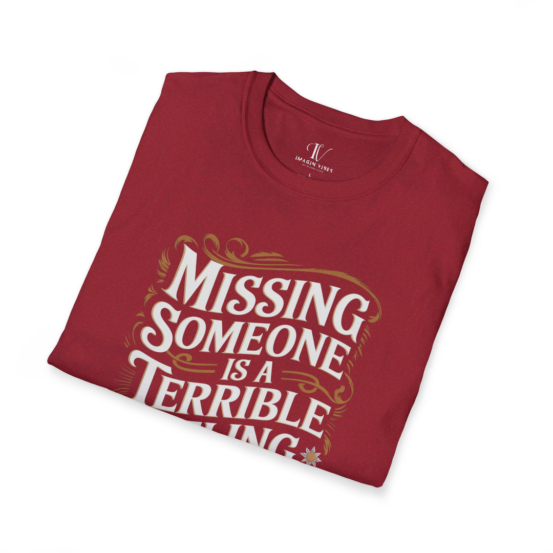 Graphic Tee - Humorous 'MISSING SOMEONE SNIPER' T-Shirt Printify