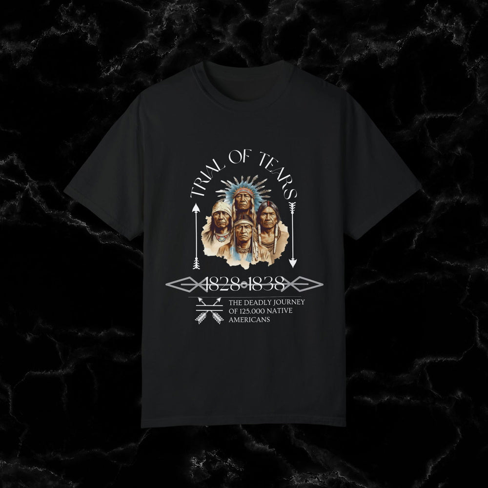 Native American Pride: Tribal Art Tee (Cherokee, Sioux) T-Shirt Printify Black S