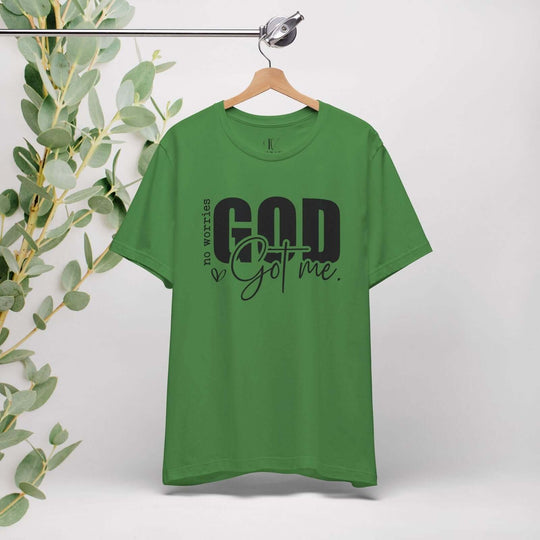 No Worries, God Got Me: Christian Faith T-Shirt - Imagin Vibes - 