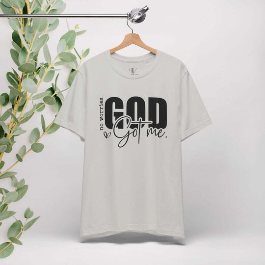 No Worries, God Got Me: Christian Faith T-Shirt - Imagin Vibes - 