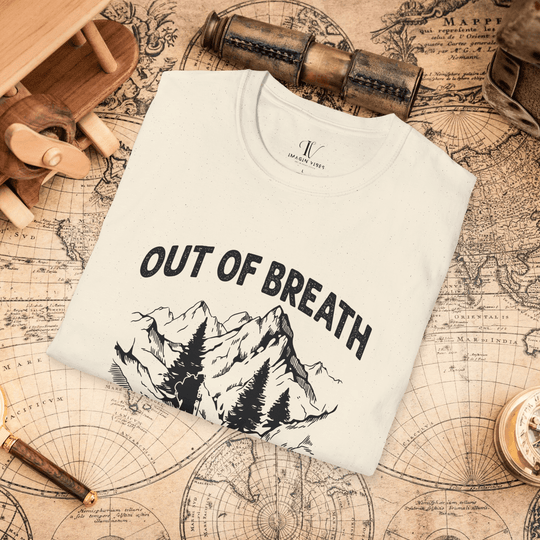 Out of Breath Hiking Society: We'll Get There Eventually Tee - Imagin Vibes - 