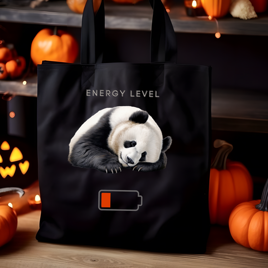 Panda Love Delivered: Personalized Panda Tote Bag - Imagin Vibes - 